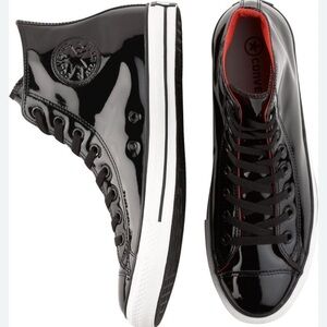 Converse Chuck Taylor All Star Patent High Black Sneakers men Size 10
Women’s 12